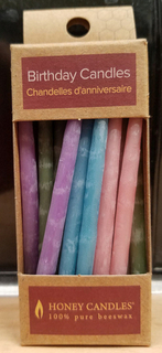 Birthday Candles - Pastel Colours